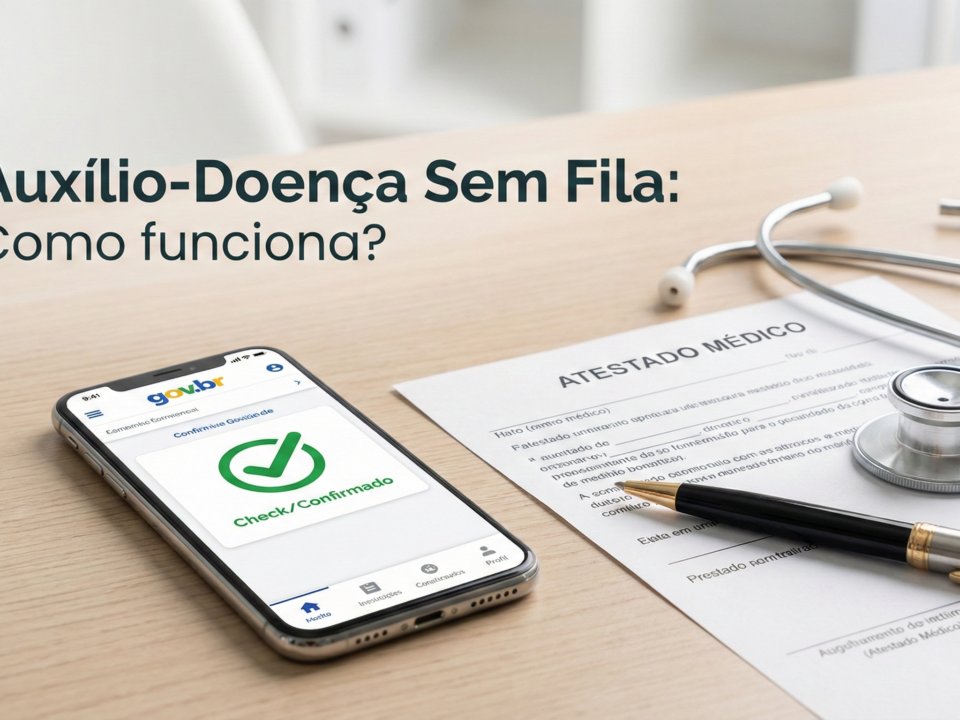 Precisa de auxílio-doença em 2026? Saiba como usar o Atestmed para conseguir o benefício sem perícia presencial e veja o checklist do laudo médico.